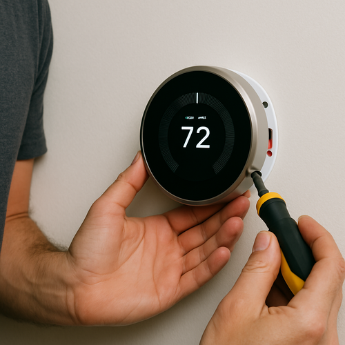 smart thermostat install