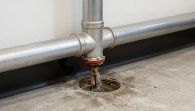 Commercial drain pipe leak repair Encino CA